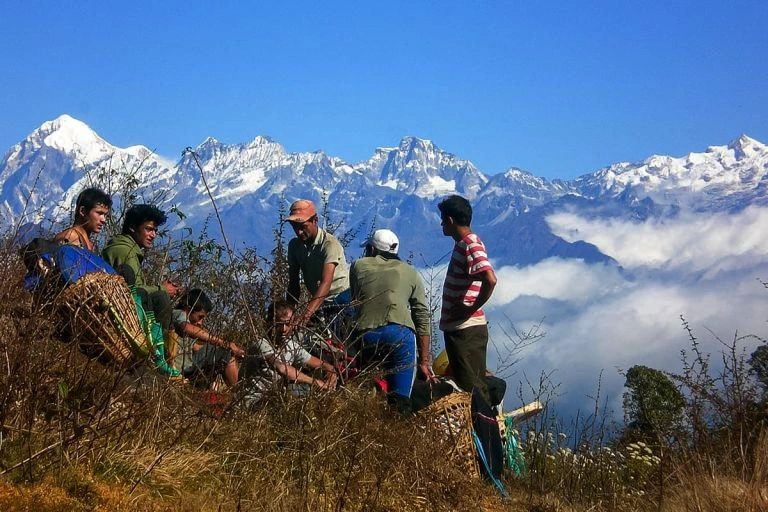 Sikkim high trail trekking Image