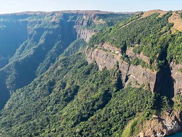 Spectacular panorama at Cherrapunjee, Meghalaya image
