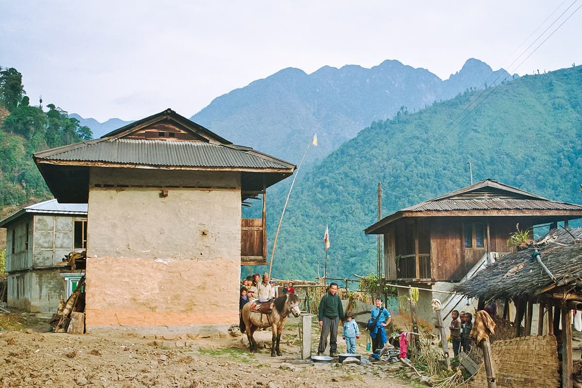 sikkim.ch | Nordostinidien und Sikkim Reisen - Bild zu Sikkim heilige Höhlen Trekking- und Wanderreise
