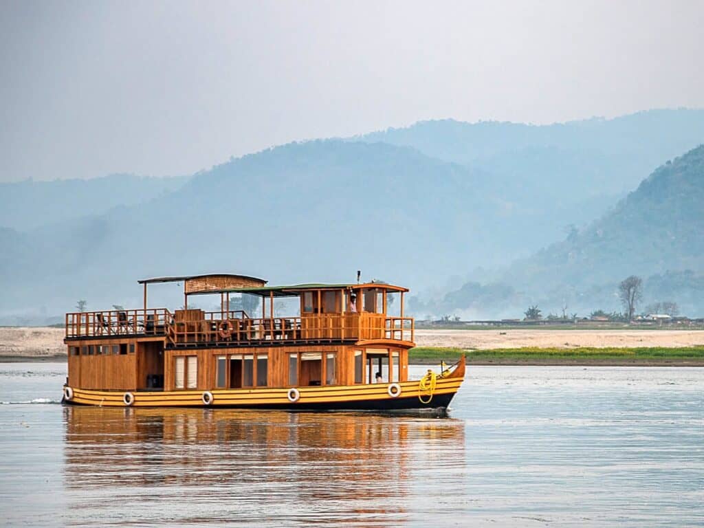 Private river cruise on the Brahmaputra